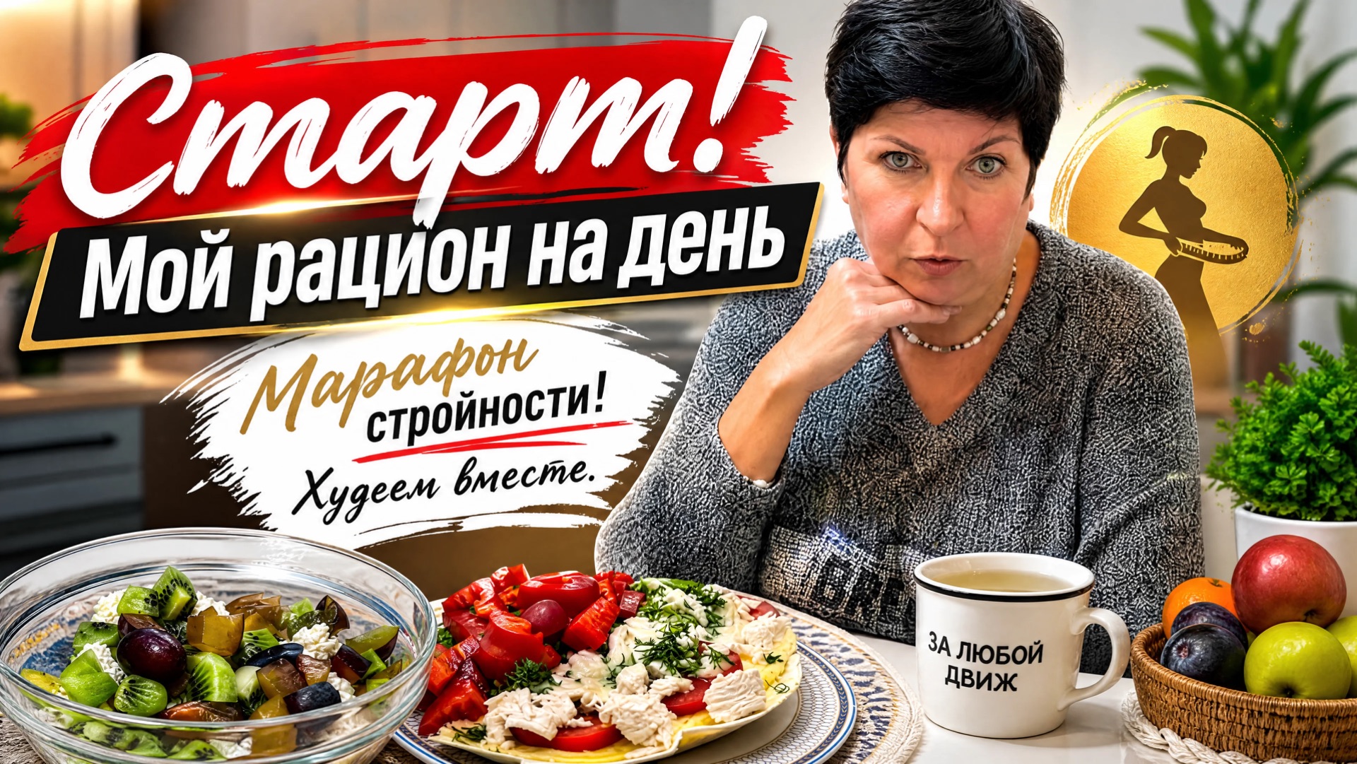 15.10.26 СТАРТ‼️ Марафон стройности. Мой рацион на день