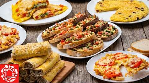 5 Вкусных Завтраков за 5 минут! Самые Простые рецепты готовлю каждый день!_1080p