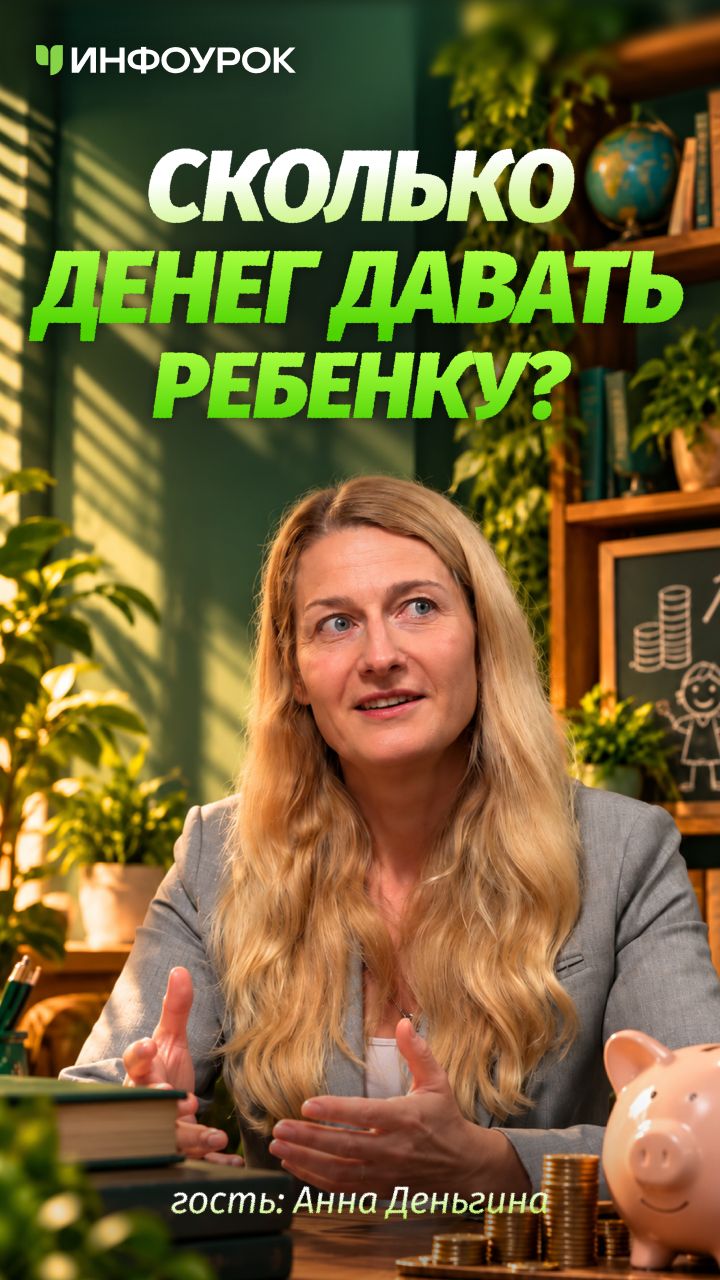 💰 Сколько карманных денег давать ребёнку? Формула по возрасту #ПодкастИнфоурок