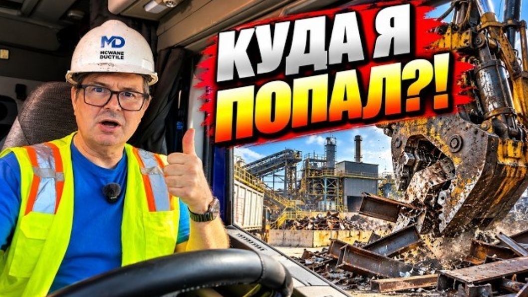 Новое: обычная разгрузка в Юте превратилась в целое приключение. Каска и металл!!!