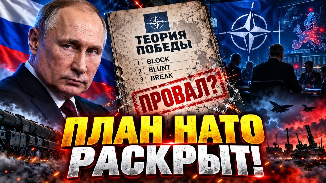 НАТО СЛИЛО ПЛАН Их «Теория Победы» над Россией — это полный КРАХ!