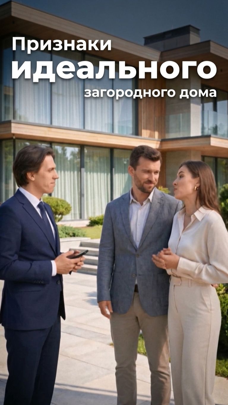 Каким должен быть идеальный загородный дом?