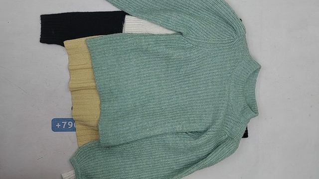 Свитера шерсть, акрил секонд оптом 2 пак
