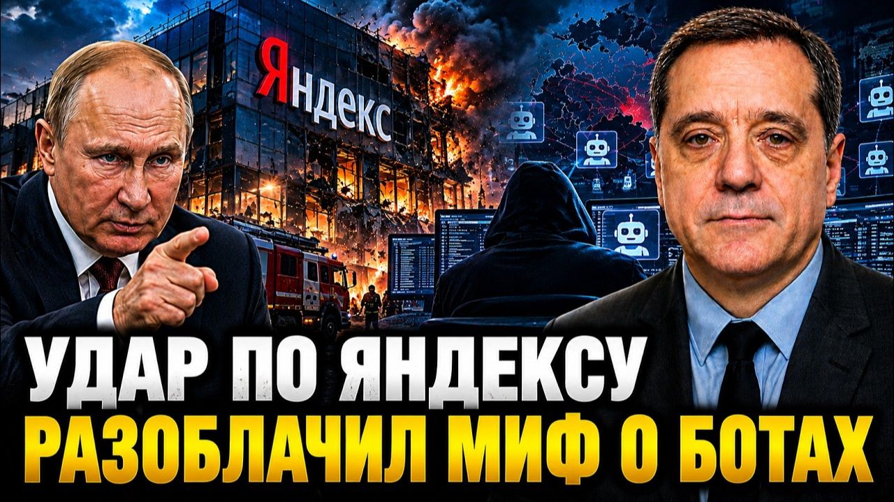 УДАР ПО ЯНДЕКСУ РАЗОБЛАЧИЛ МИФ О БОТАХ