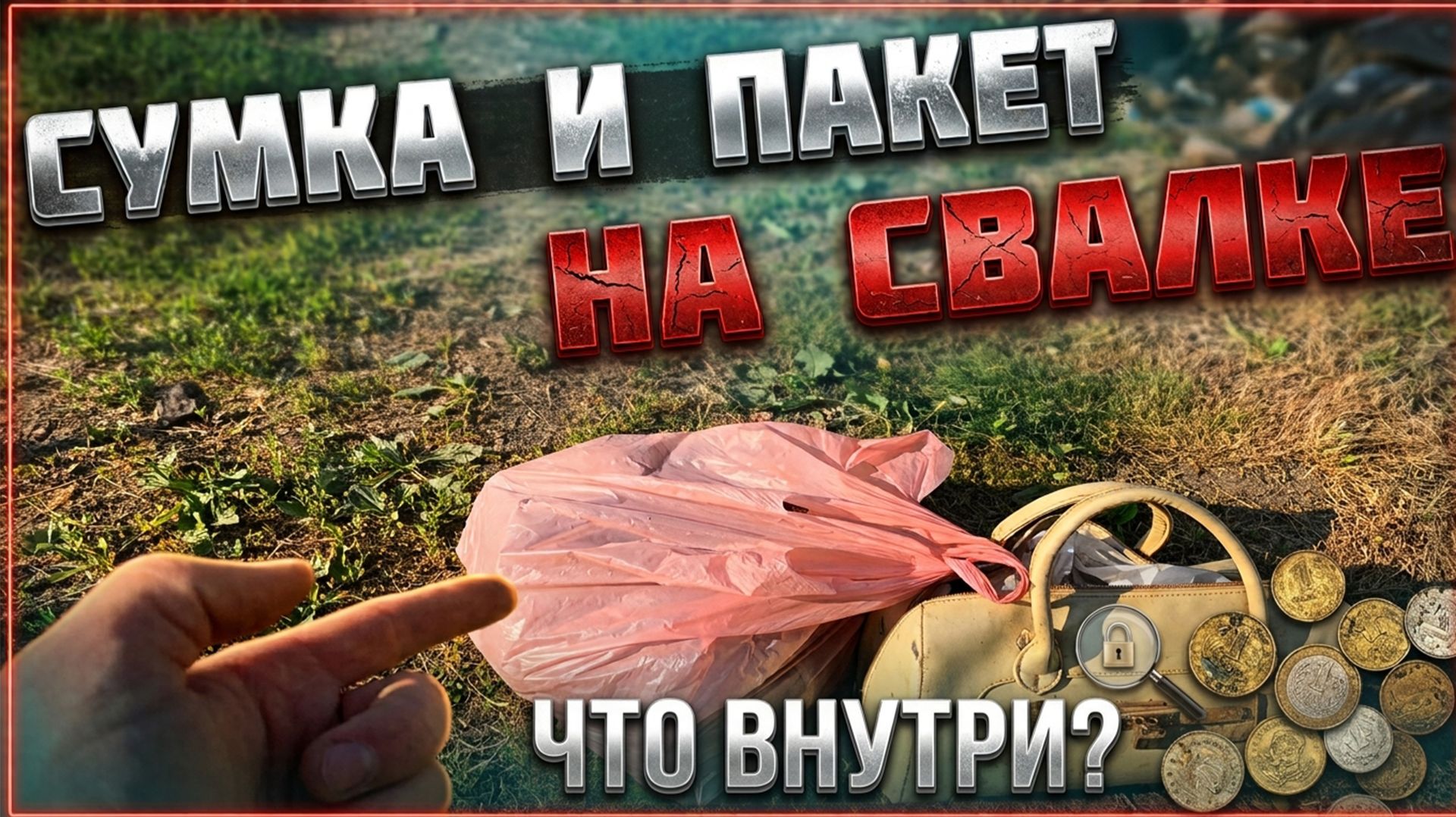 Нашёл на Свалке Сумку и Пакет 😱 Посмотрим что Внутри?