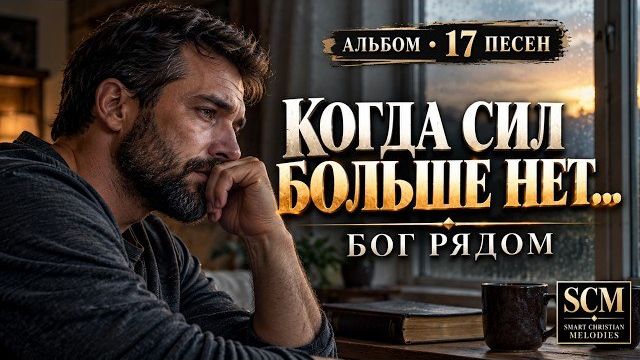 КОГДА СИЛ БОЛЬШЕ НЕТ — БОГ РЯДОМ | МОЛИТВЕННЫЙ АЛЬБОМ | 17 ХРИСТИАНСКИХ ПЕСЕН | SCM PRODUCTIONS