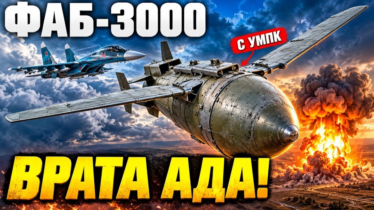 СОВЕТСКИЙ МОНСТР 2 0 Гениальный ход, превративший ФАБ 3000 в оружие возмездия