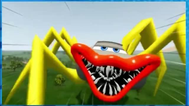 МУЛЬТИКИ Про Машинки МОЛНИЯ МАКВИН Танец На Паучьих Ножках 🕷️🚗
