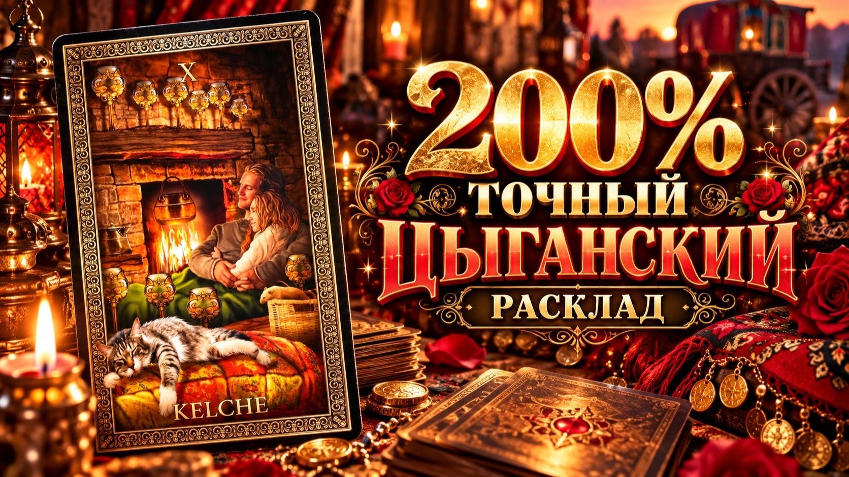 200% точный ЦЫГАНСКИЙ РАСКЛАД гадание Tarot Cards