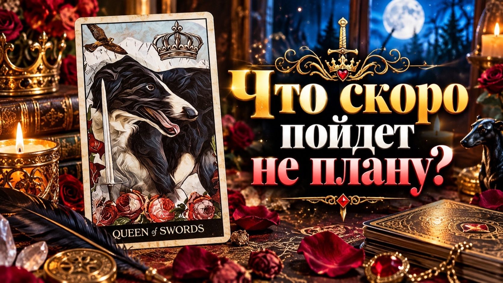 Что скоро пойдет не по плану? Что по плану? Гадание Tarot расклад