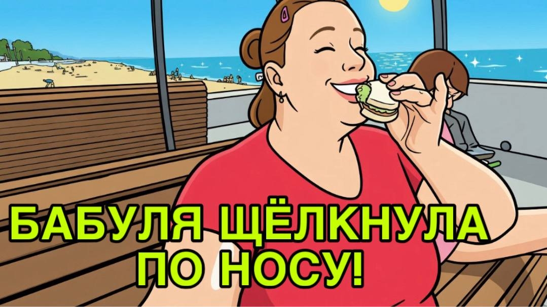 БАБУЛЯ ЩЕЛКНУЛА ПО НОСУ. ИННА СУДАКОВА. INNA SUDAKOVA.
