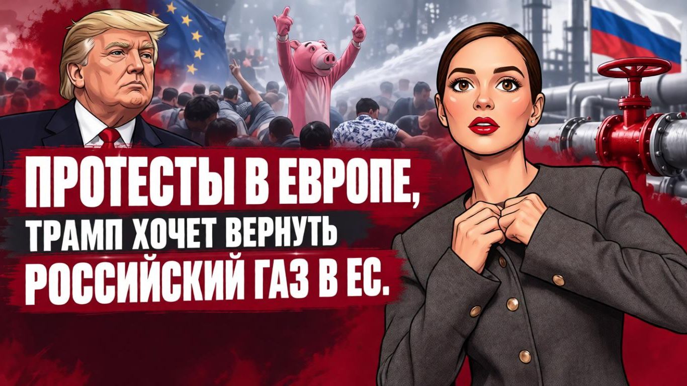 ПРОТЕСТЫ В ЕВРОПЕ, СДЕЛКА ПО ГАЗУ.