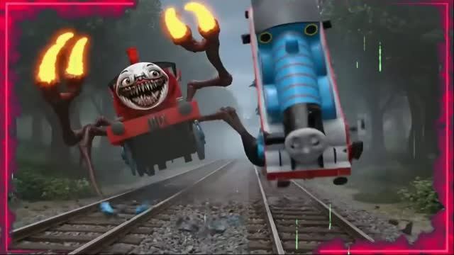 ПАРАВОЗИК ТОМАС И ЧАРЛИЗ ЧЕЛЛЕНДЖ В ЛЕСУ 🌲🚂 НАПАДЕНИЕ МОНСТРОВ!
