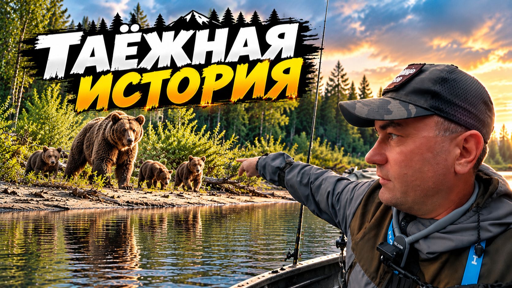 ТАЁЖНАЯ ИСТОРИЯ. 7 ДНЕЙ В ДИКОЙ ТАЙГЕ!