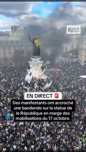 Тем временем во Франции начался «Майдан».