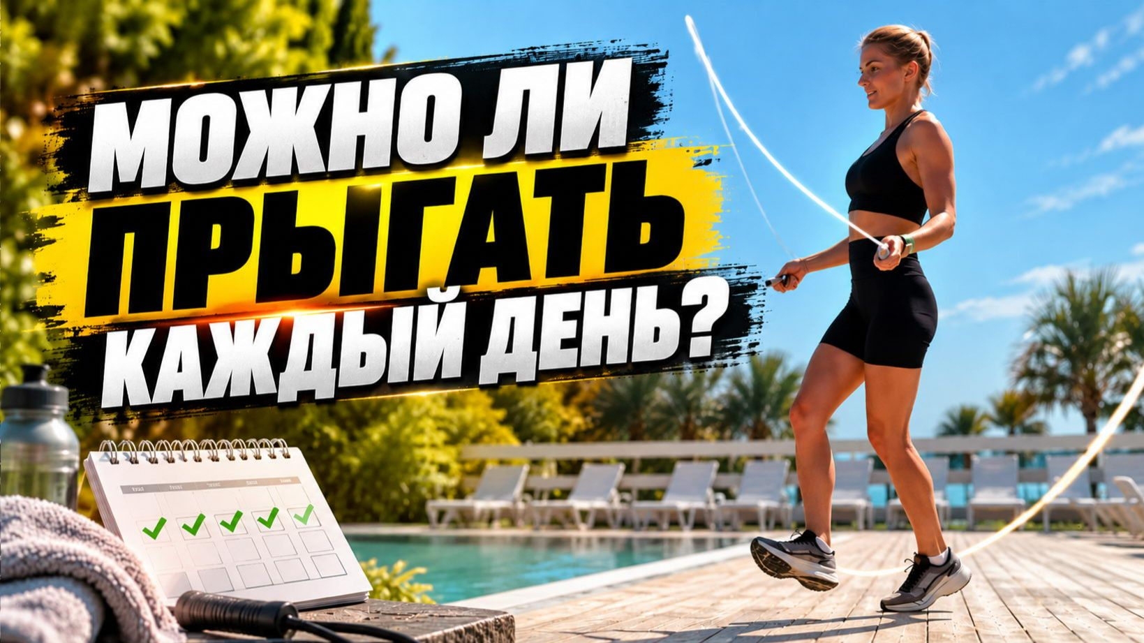 Как часто нужно прыгать на скакалке? Советы для начинающих