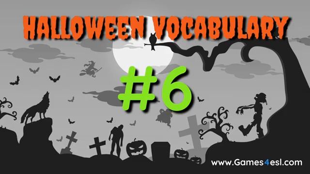 Хэллоуин - Halloween Party - видео для обучения или весёлой вечеринки.