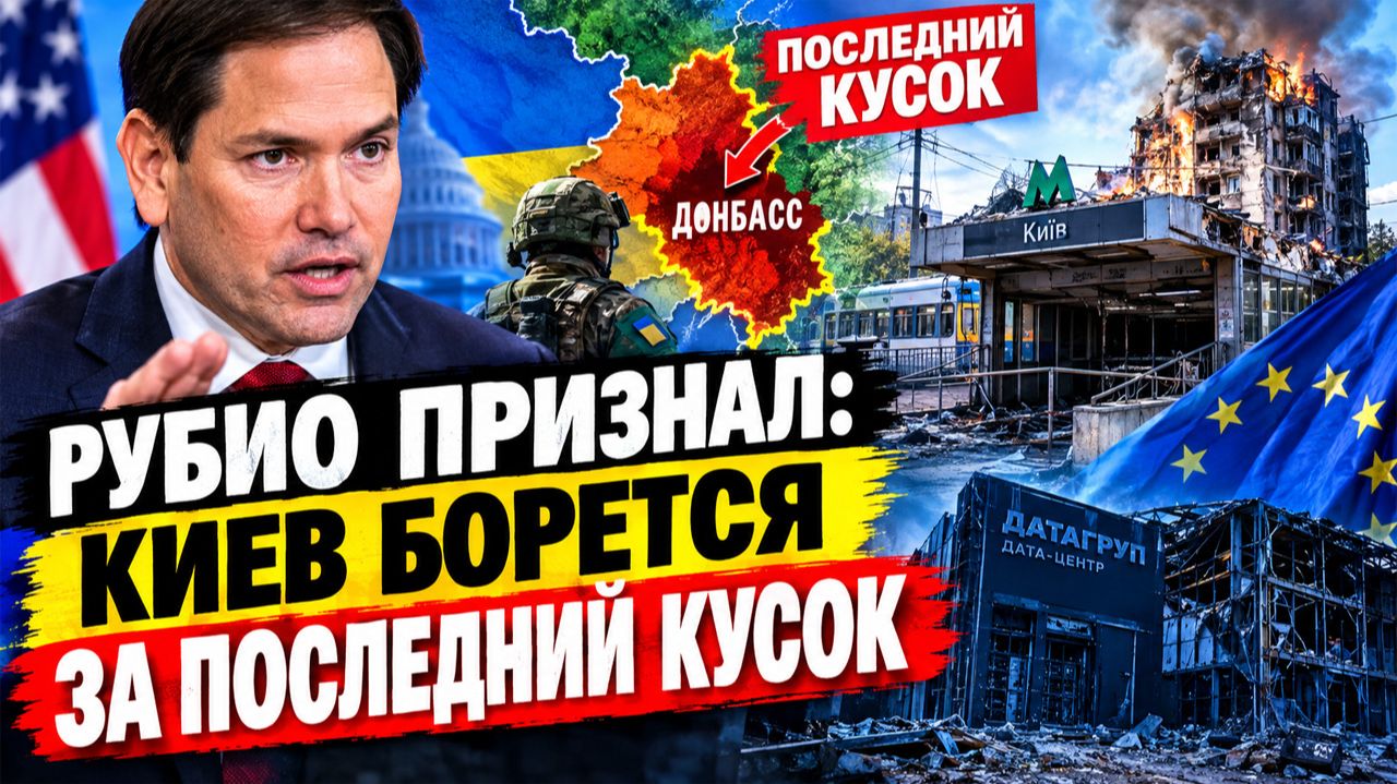 Рубио сделал громкое заявление! Удары по Киеву и битва за Донбасс!