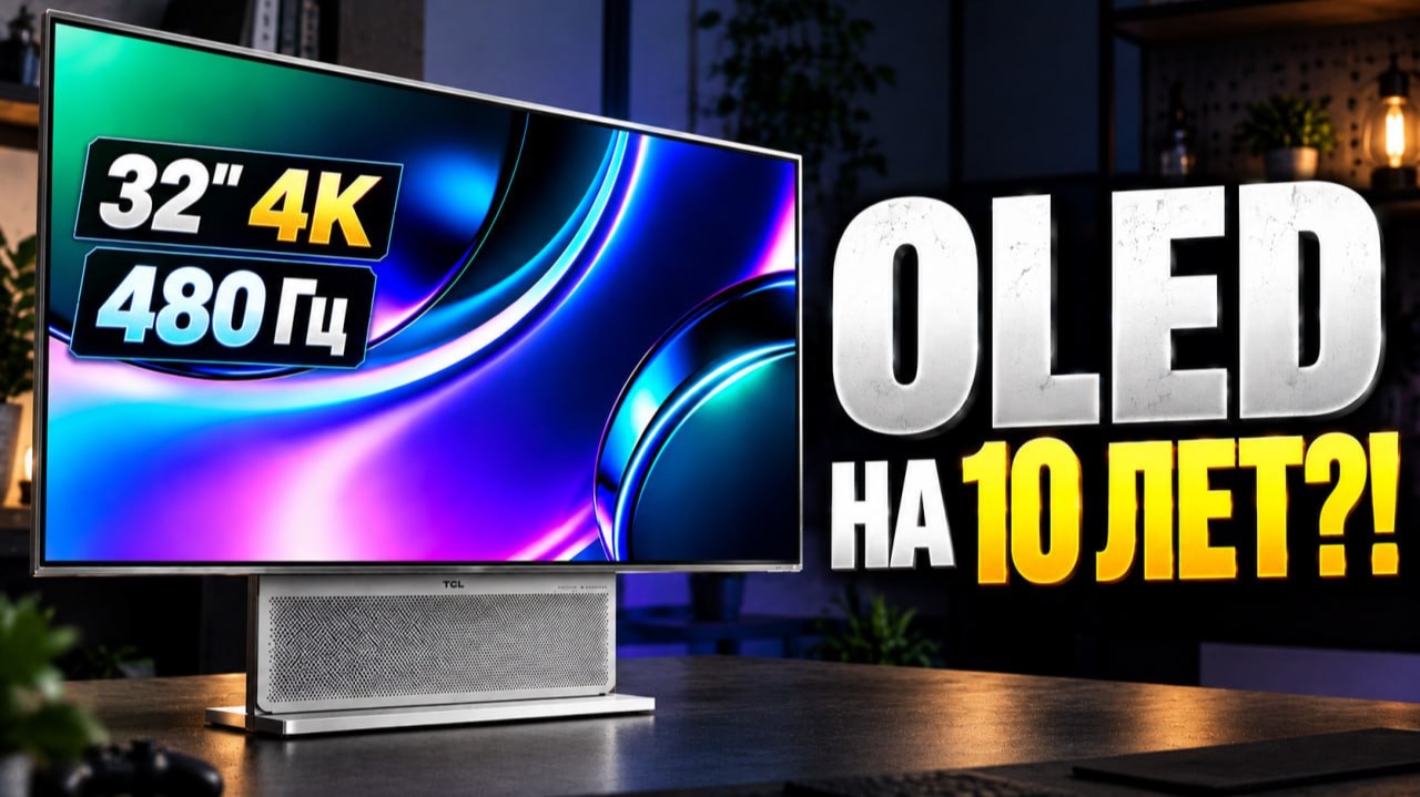 TCL 32X3A- OLED на 10 лет