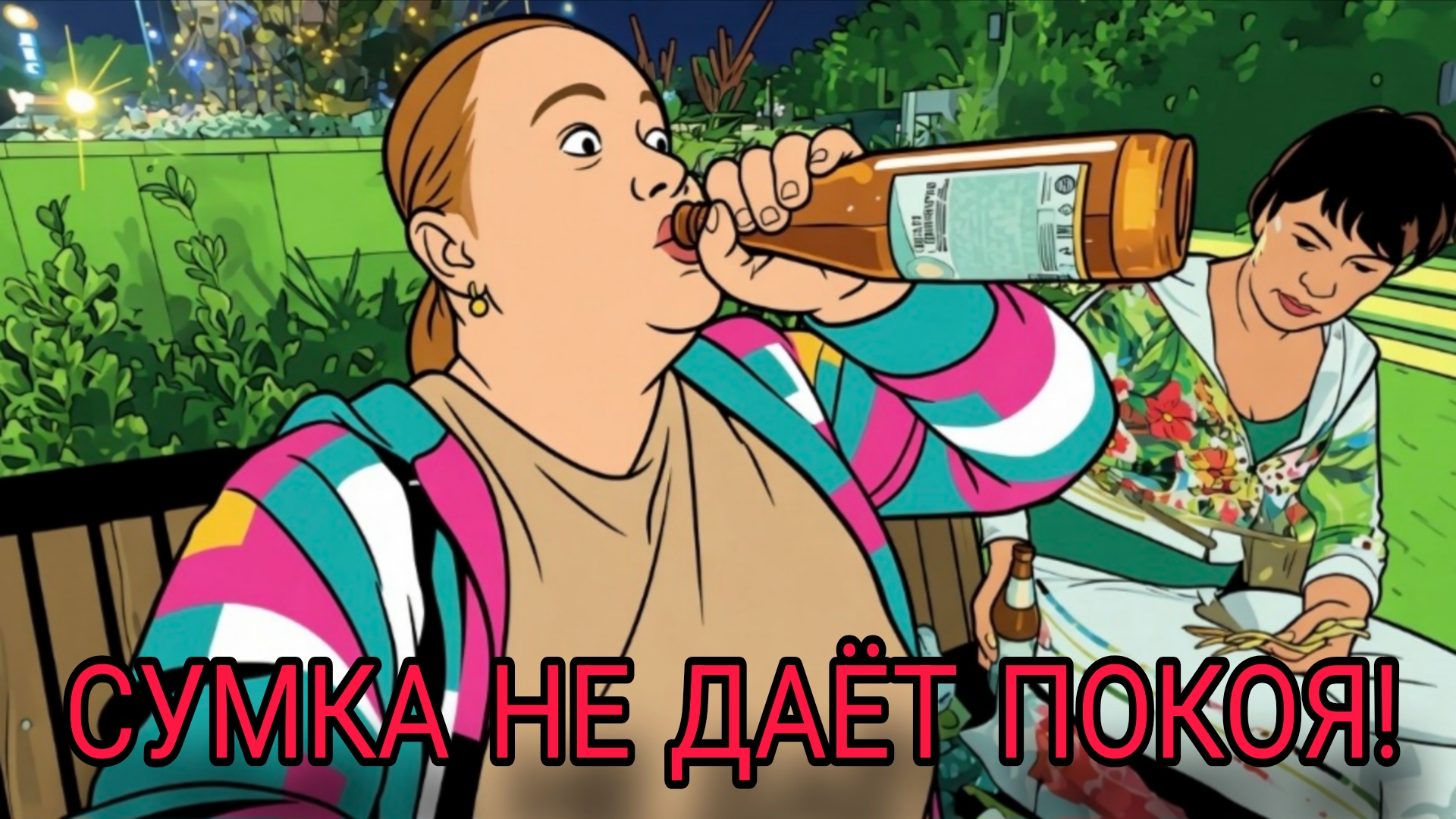 СУМКА НЕ ДАЁТ ПОКОЯ. ИННА СУДАКОВА. INNA SUDAKOVA.