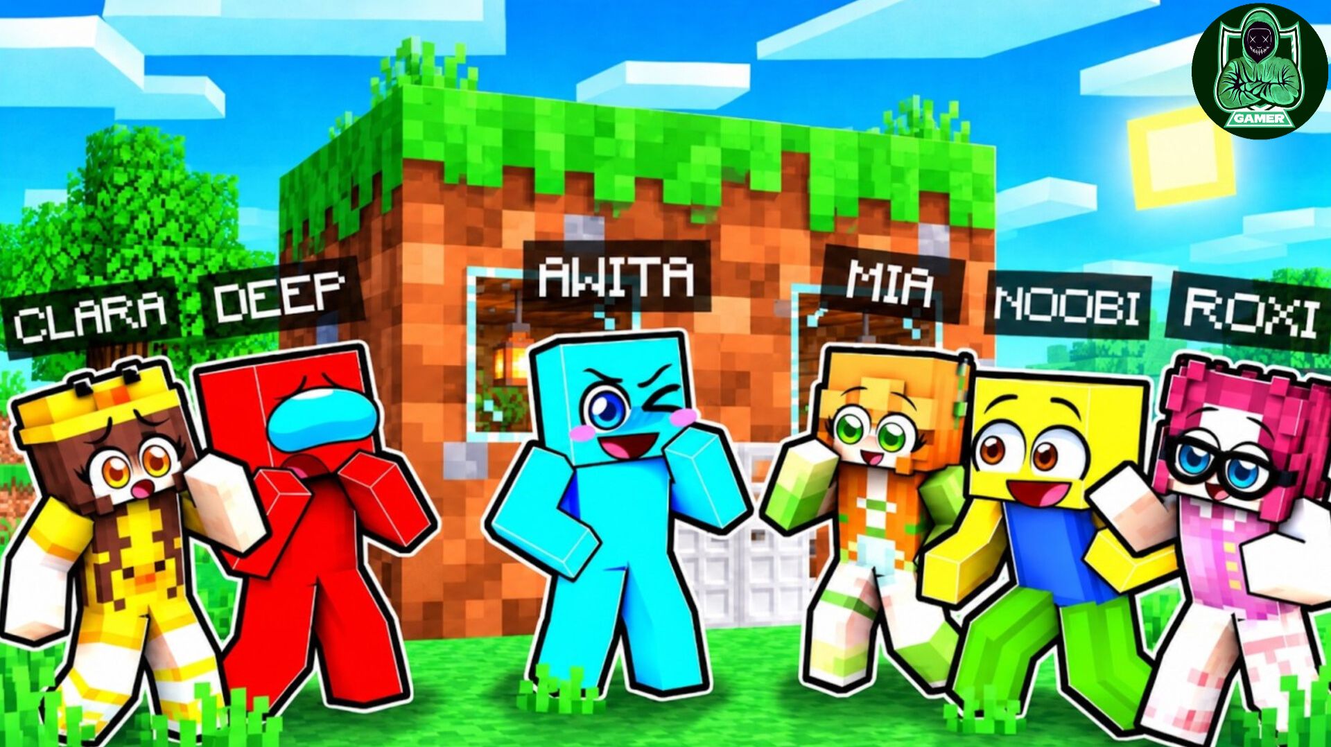 Выживание на ОДНОМ КРОШЕЧНОМ БЛОКЕ в Minecraft!