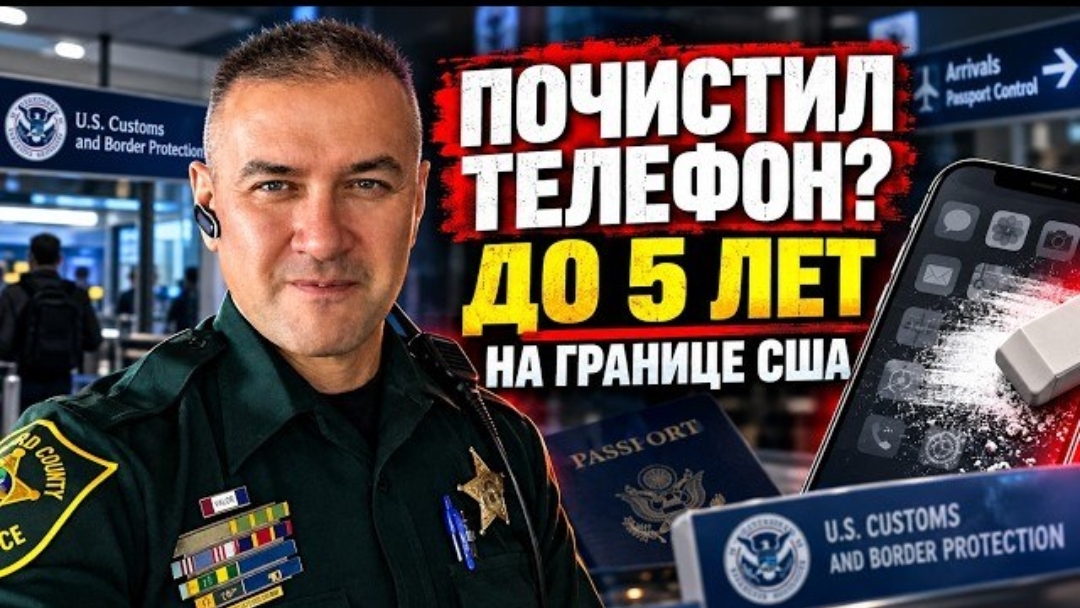 Ваш телефон: подумайте дважды, прежде чем делать это при досмотре на границе США.