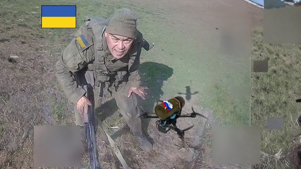 Охота FPV-дронов в открытом поле — спастись невозможно