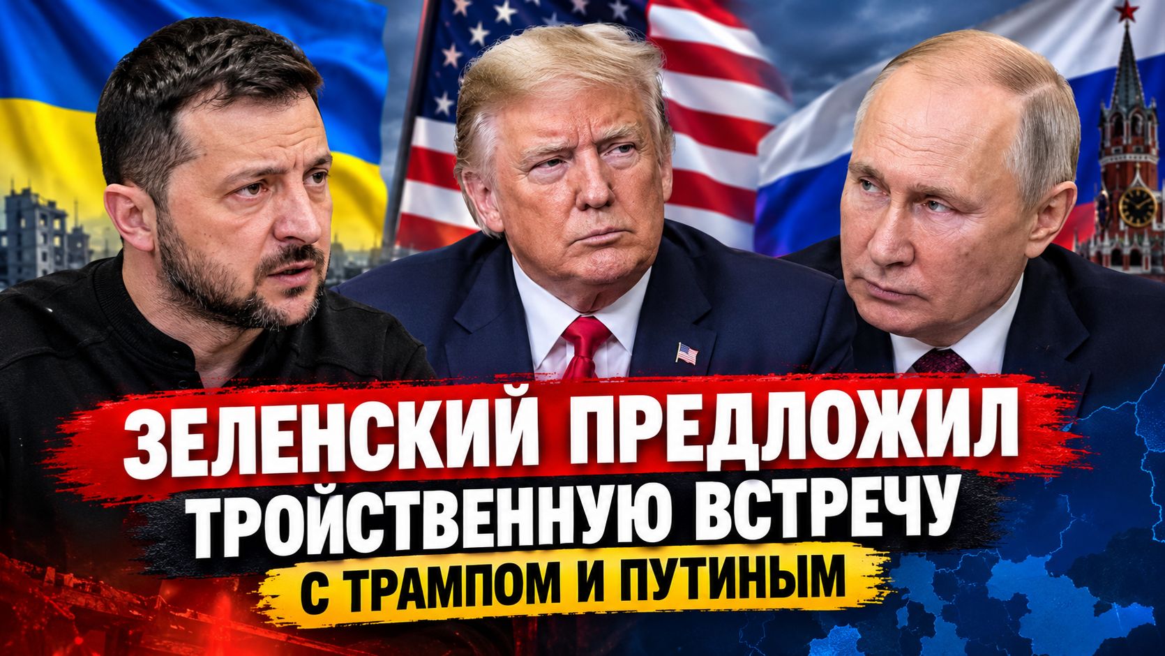 «Посмотрим, что скажет Путин!» Зеленский анонсировал исторические переговоры.