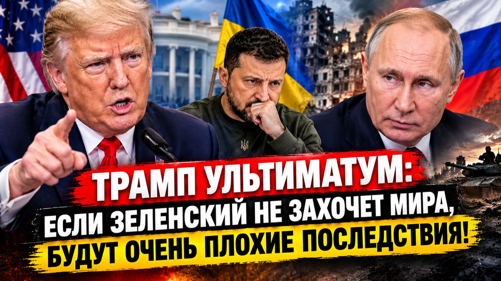 «Будут очень плохие последствия!» Что на самом деле скрывается за словами Трампа?