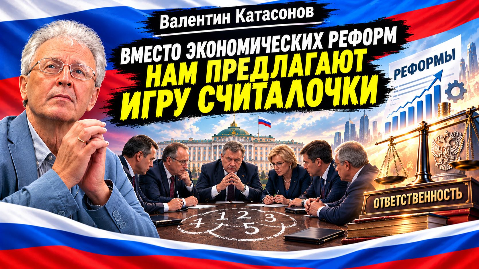 Вместо экономических реформ нам предлагают игру в считалочки. Чиновники ответственности не несут!