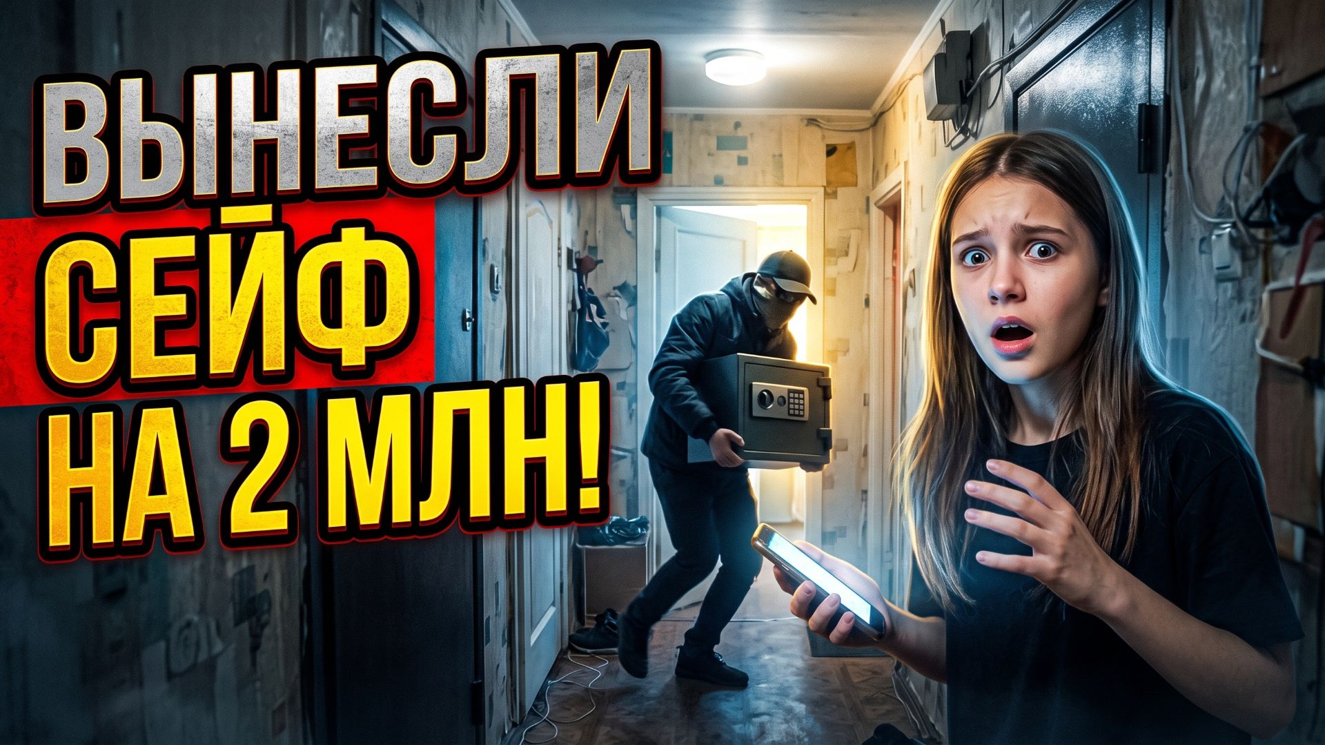 Аферисты вынесли сейф через 13-летнюю девочку: Задержан 20-летний курьер!