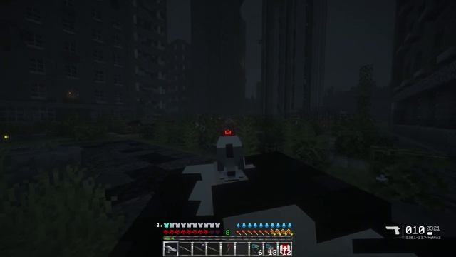 Геймплей Minecraft Zombie Apocalypse — 1 час захватывающих боев [4K 60FPS] — Без комментариев