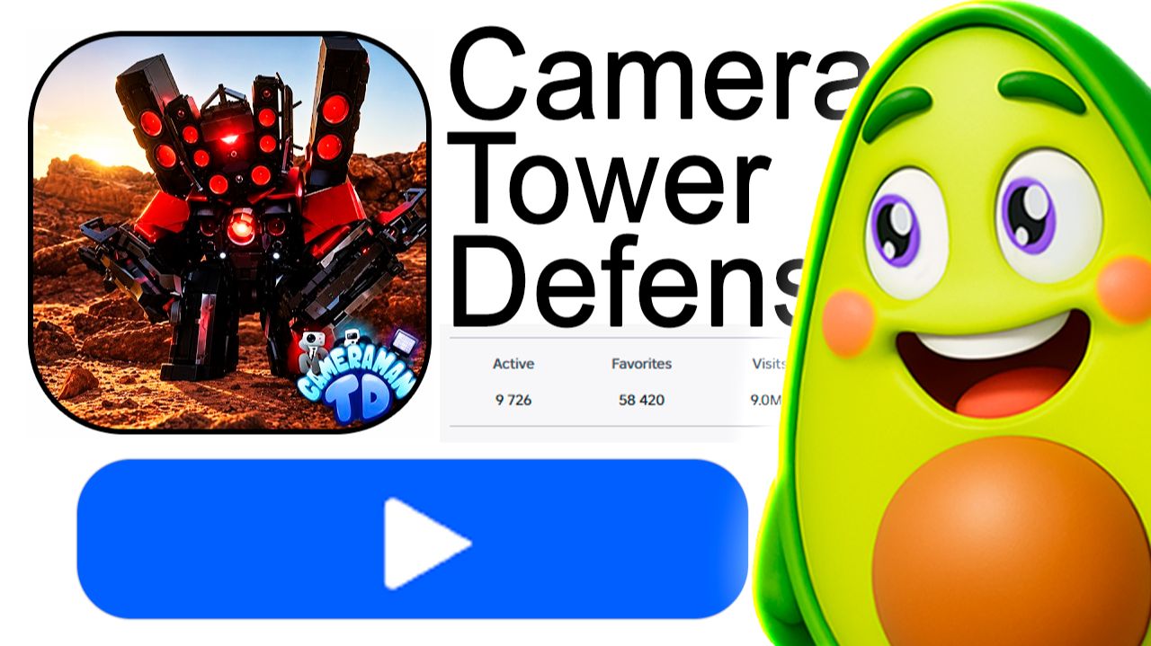 Cameraman Tower Defense в РОБЛОКС
