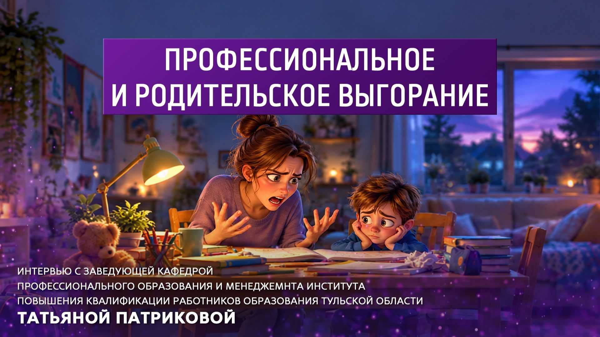 Профессиональное и родительское выгорание.