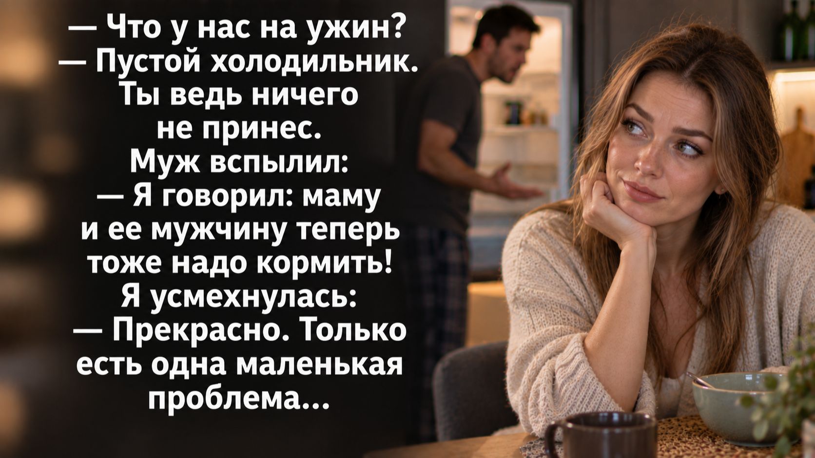 Истории из жизни | Муж велел мне кормить свекровь и её мужчину. Жена лишь усмехнулась...
