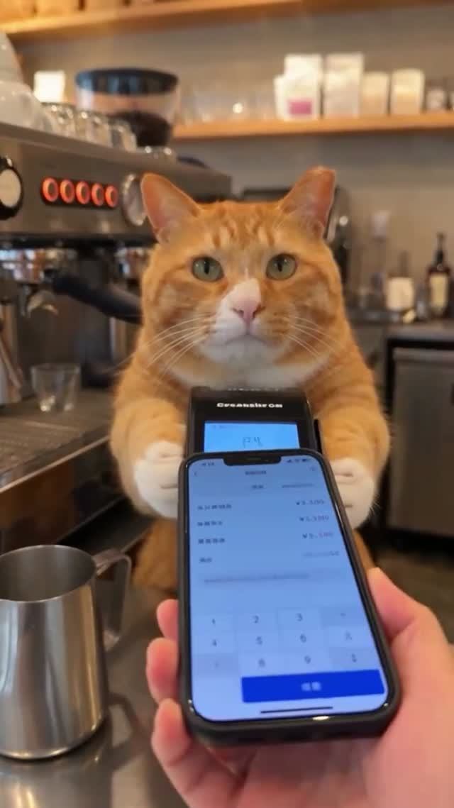 Кошачья Кофейня: Бармен на Лапках
