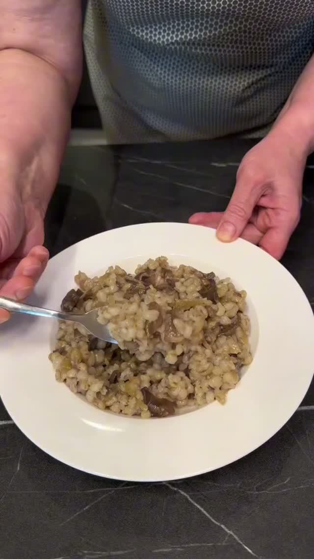 Перловка с грибами 🍄