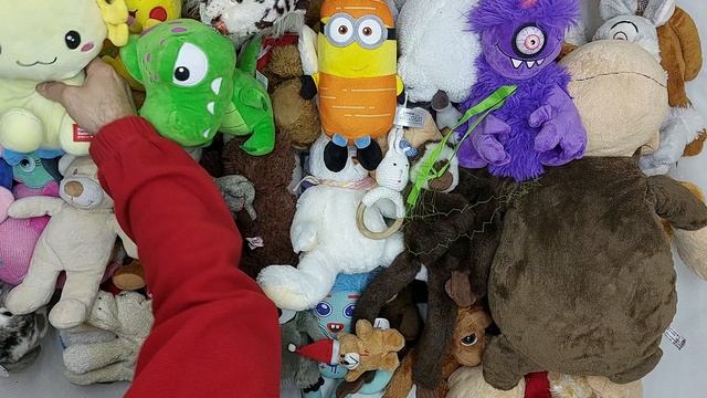 Мягкие игрушки  секонд оптом 1 пак