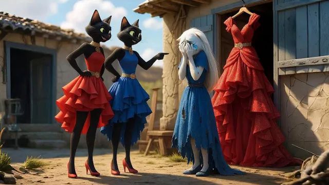 Мультики для детей. Бедный кот стал модельером 💔👗🐱 Детские мультики смотреть