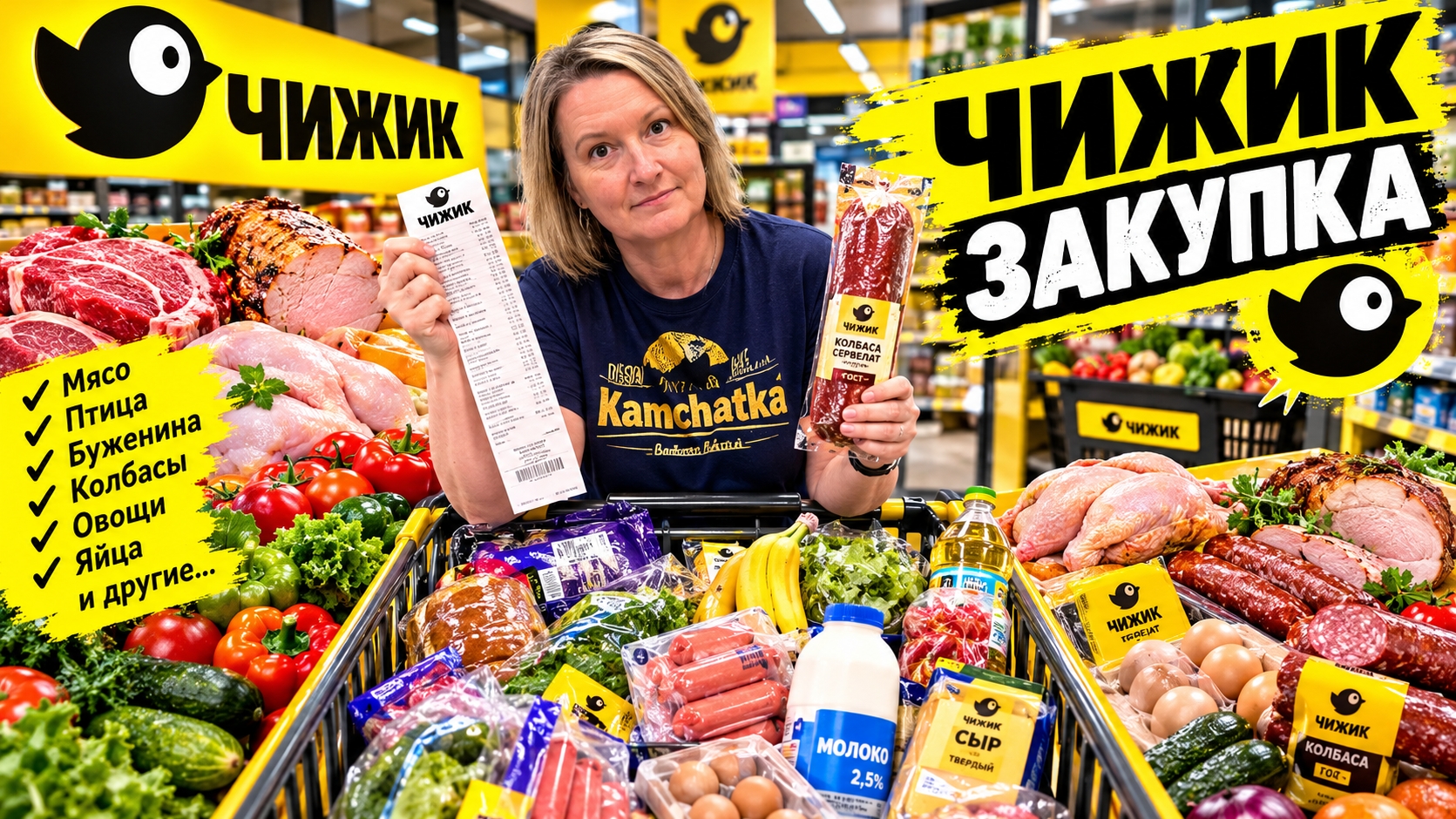 ЧИЖИК🐥СПУСТИЛИ ВСЮ ЗАРПЛАТУ😱Ни какой ЭКОНОМИИ🤯НАБИРАЕМ телегами🤣одобрит даже итальянец