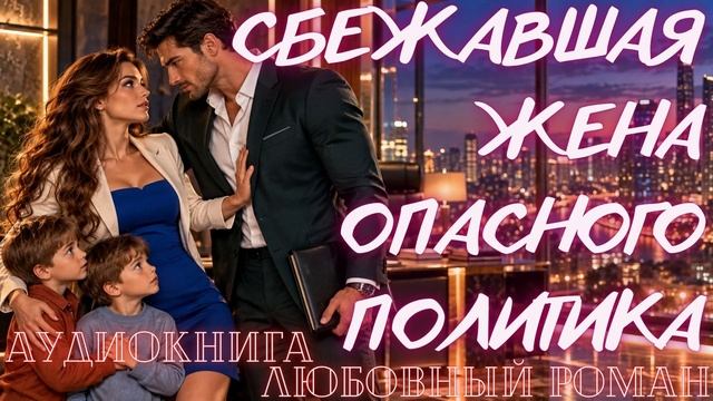 АУДИОКНИГА: СБЕЖАВШАЯ ЖЕНА ОПАСНОГО ПОЛИТИКА СЛУШАТЬ ЛЮБОВНЫЙ РОМАН
