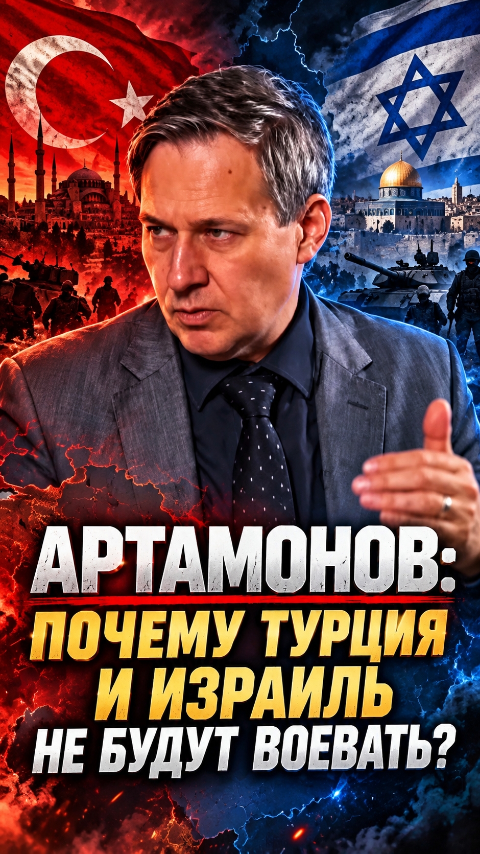 АРТАМОНОВ: ПОЧЕМУ ТУРЦИЯ И ИЗРАИЛЬ НЕ БУДУТ ВОЕВАТЬ?