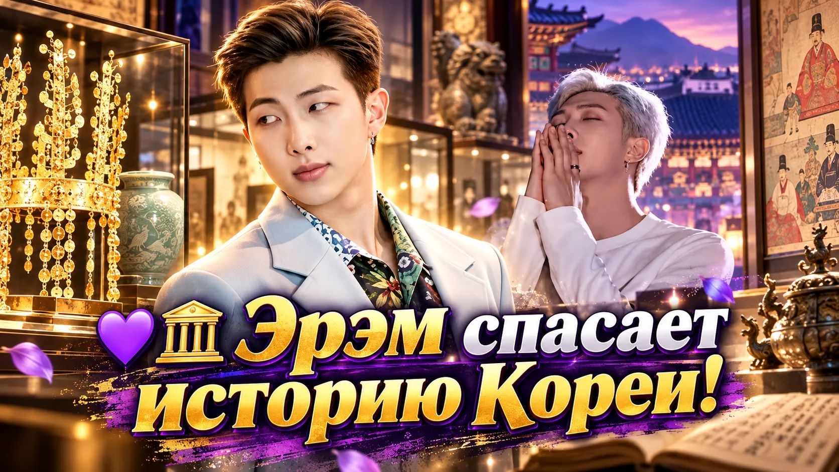💜🏛️ Эрэм вложил 100 миллионов в историю Кореи!