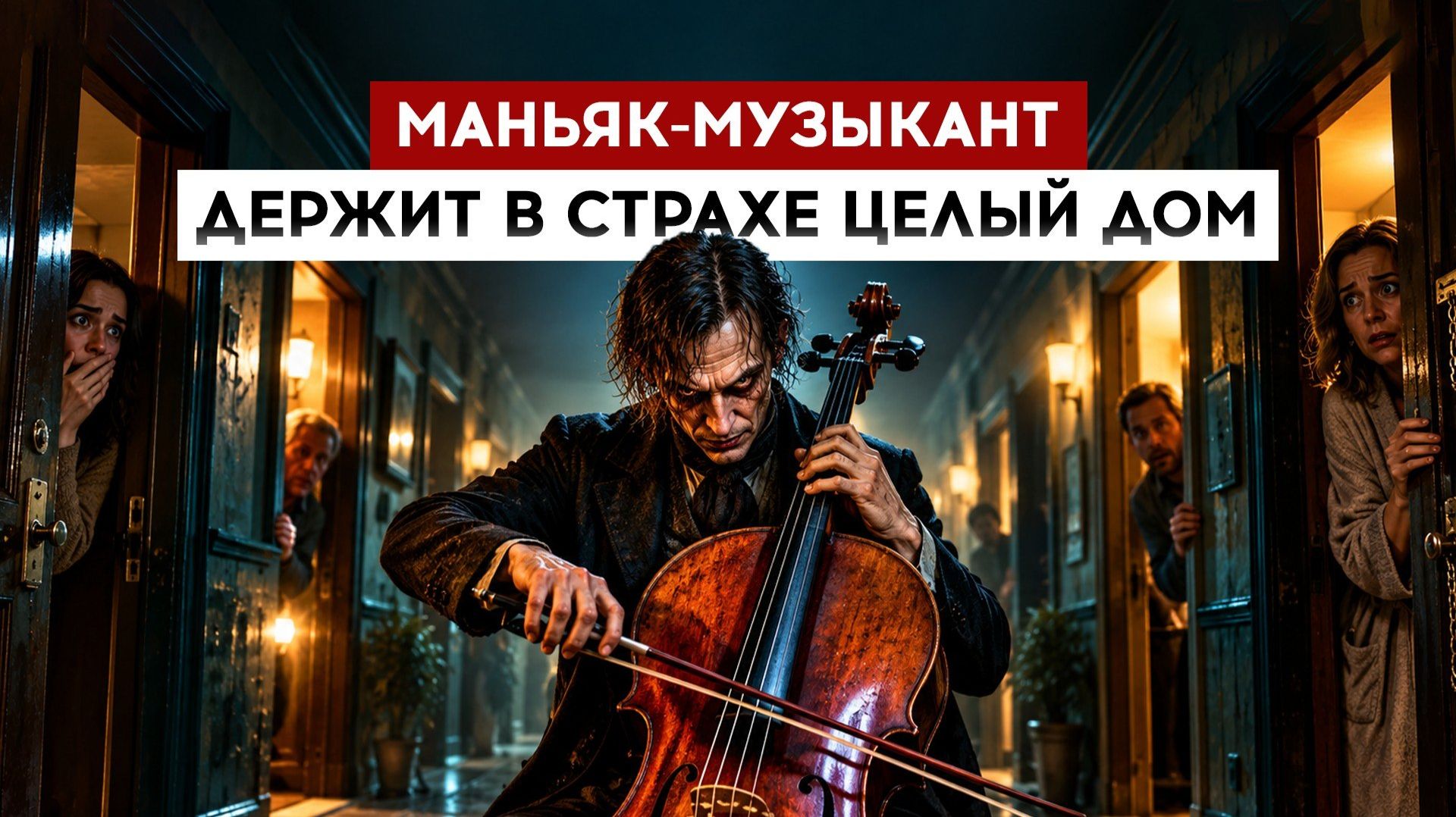 Маньяк-музыкант держит в страхе целый дом