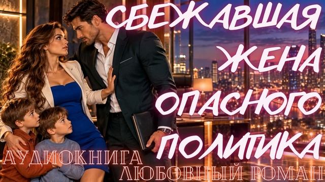 АУДИОКНИГА: СБЕЖАВШАЯ ЖЕНА ОПАСНОГО ПОЛИТИКА СЛУШАТЬ ЛЮБОВНЫЙ РОМАН