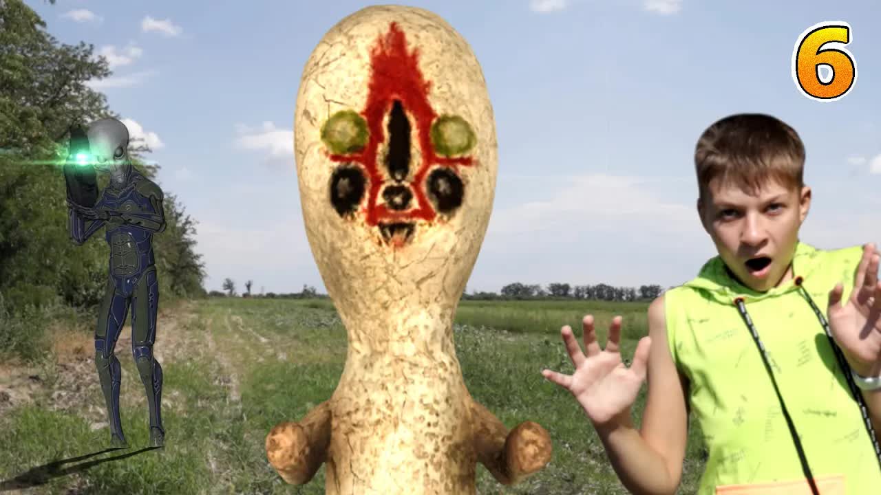 Скульптура !!! Пришелец нашел SCP 173! 6 серия