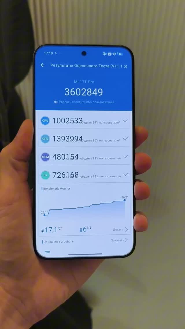 Xiaomi 17T PRO 🔥 c Dimensity 9500 🎮 ИГРОВОЙ ТЕСТ в HyperOS3