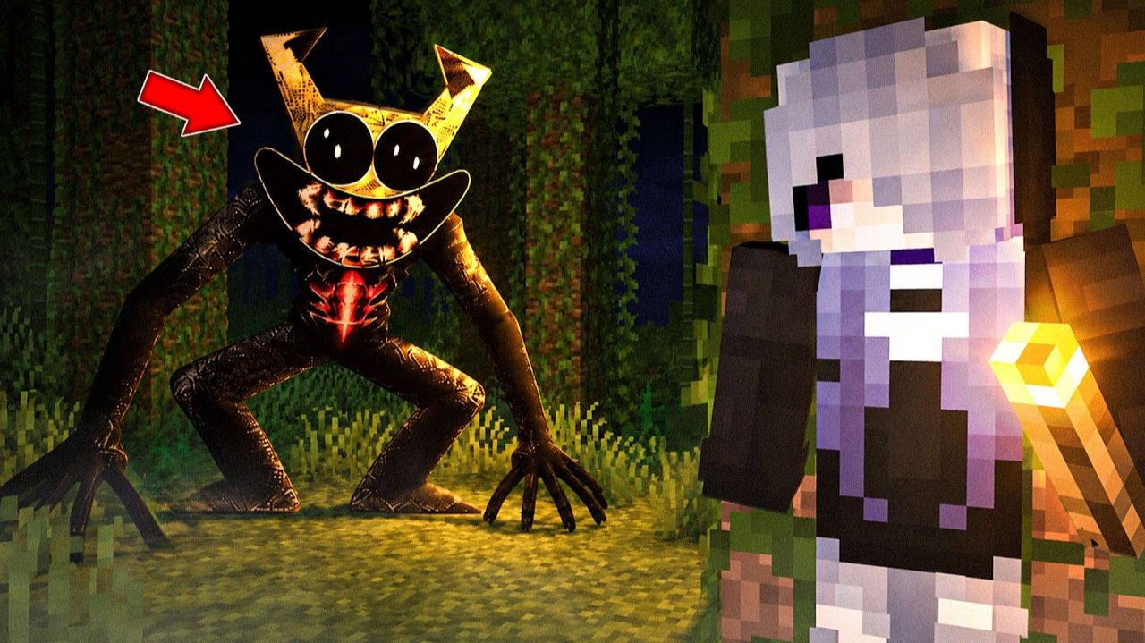 ОНО НАБЛЮДАЕТ ЗА ТОБОЙ ПОКА ТЫ НЕ ВИДИШЬ! ВЫЖИВАНИЕ LUSTER STALKER HORROR MOD MINECRAFT