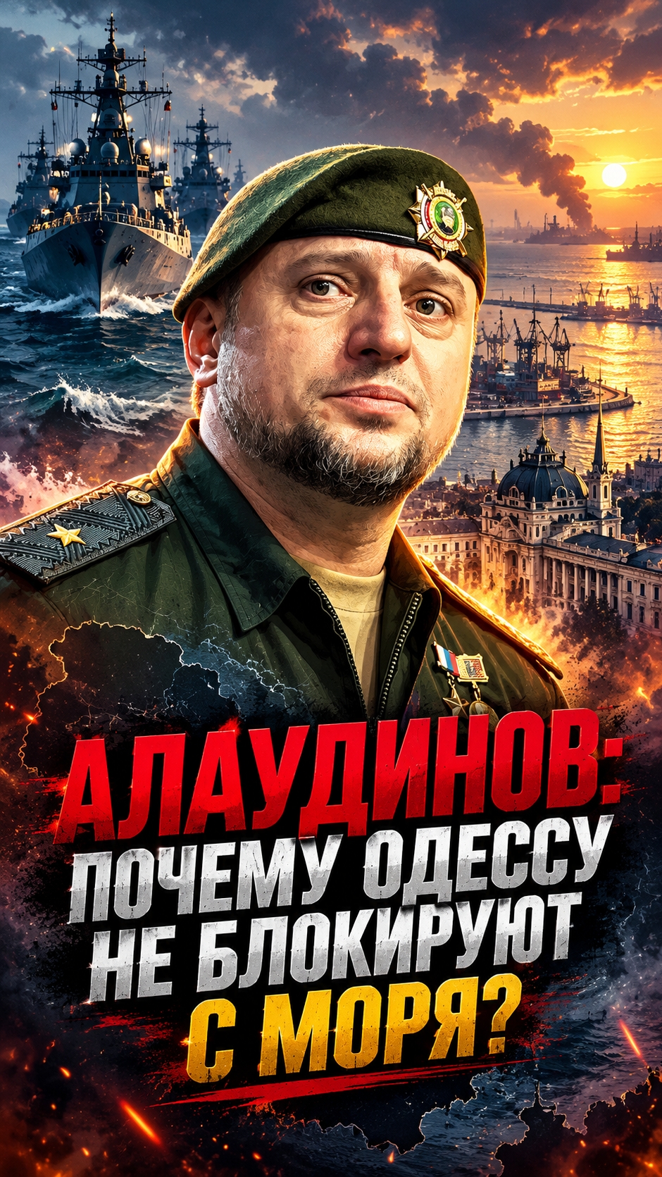 АЛАУДИНОВ: ПОЧЕМУ ОДЕССУ НЕ БЛОКИРУЮТ С МОРЯ?