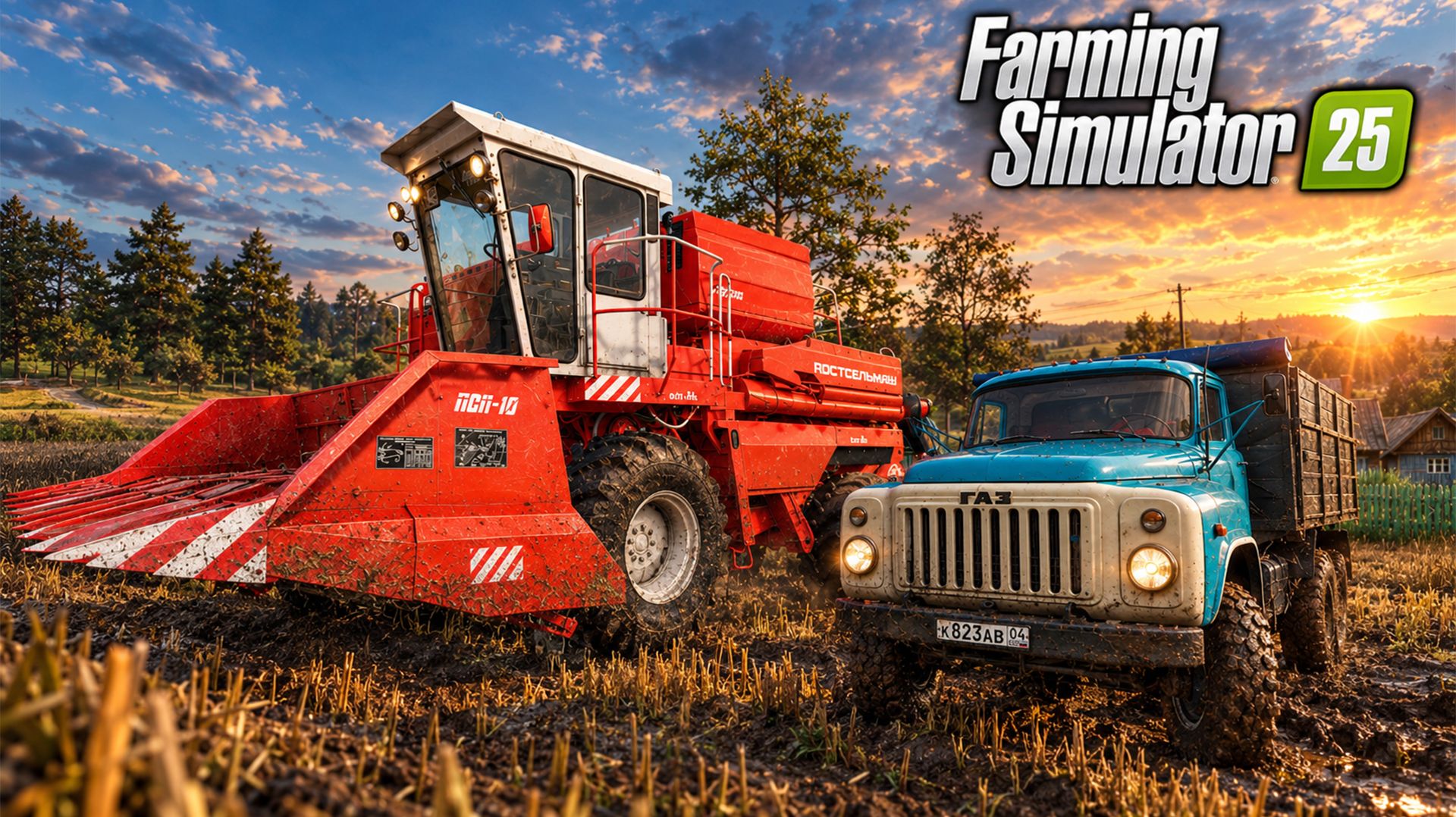 НАКОНЕЦ-ТО! НАЧАЛИ УБОРКУ ПОДСОЛНЕЧНИКА НА ЛЕГЕНДАРНОМ КОМБАЙНЕ! FARMING SIMULATOR-25